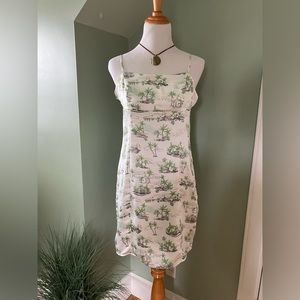 HIPPIE ROSE Tropical Print Sundress  size XL (runs small…equivalent to a size 8)